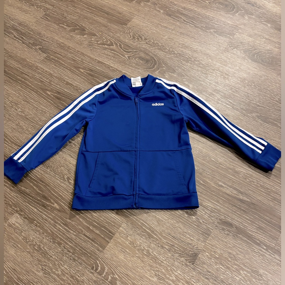 Adidas size 7 boys track suit jacket.
